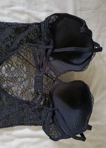 Black Lace Teddy Bodysuit