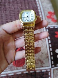 Fossil Gold Watch