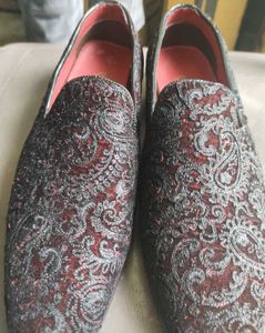 Embroidered Loafers
