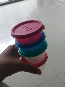 Small Cup Tupperware 4ps New Fresh