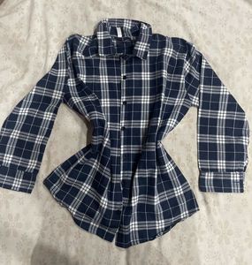 Classic Plaid Button-Up Shirt