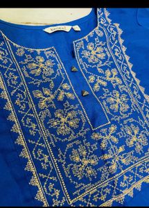 blue kurta