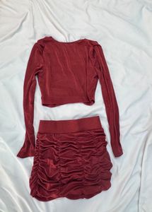Rust Two-Piece Set