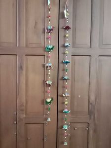 Handmade Elephant &amp; Turtle Hanging Decor