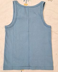 Forever 21 Blue Knitted Top For Girls