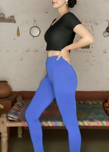 Blue Women's Leggings