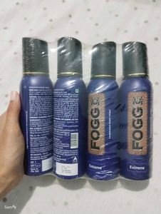 Fogg Extreme Fragrance Body Spray 4 Pc Pack