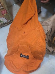 Orange Dog Hoodie