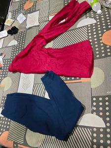 Maroon shirt &amp; Navy pants