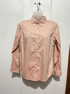 Classic Peach Button-Up Shirt