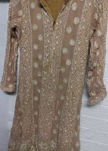 Elegant Embroidered Kurta