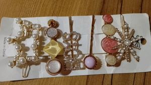 RHINESTONE HAIR ACCESSORIES (Korean Style) Random