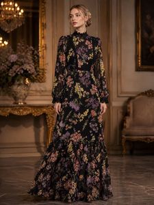Elegant Floral Maxi Dress