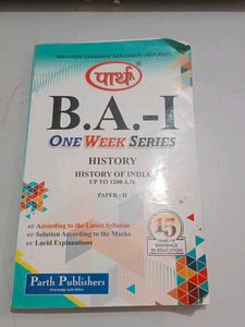 B.A. I ONE WEEK SERIES