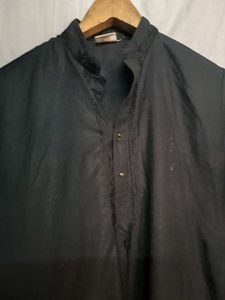 Classic Black Pathani kurta