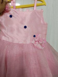 Pink Party Dress 2-3 Year Old Perfect Fit