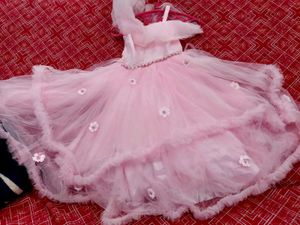 Cute Pink Party Dress - 20% discount now
