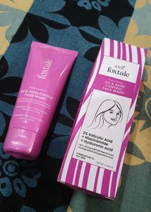 Foxtale True Clarity Oil & Acne Control Face Wash