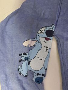 Blue Stitch Hoodie