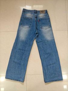 Light Wash Wide Leg Jeans