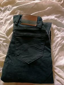 Black Side Stripe Jeans