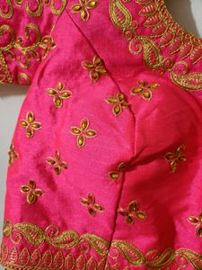 🆕️ Hot Pink Embroidered Blouse