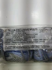 Nova Multi Yarn New With Tag