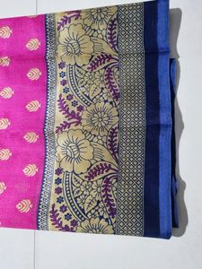 Women Casual Saree. Like New . Good Condition.