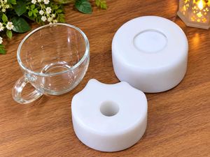 Handmade silicon cup mould