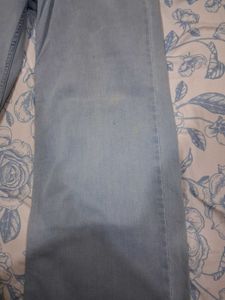 Light Wash Wide Leg Denim Jeans