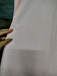 Vintage Luxury Peach Kurti Set
