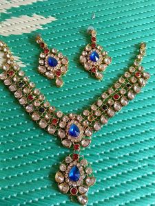 beautiful stone jewellery set