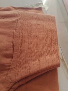 Elegant Peach Kurta Set