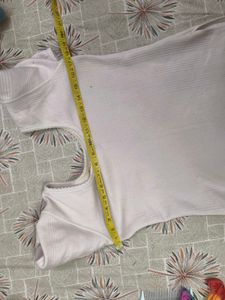 Comfortable off White Thermal Top