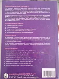 RD Sharma Mathematics Class XI Vol 2