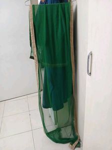 Embellished Pink Kurta with beautiful golden borde