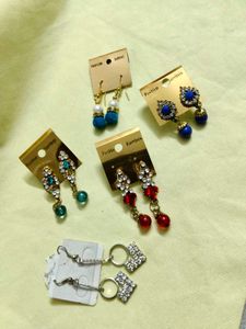 combo of 5 Earrings