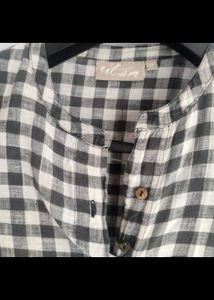 UTSA gingham top