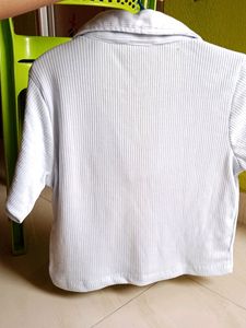 SSS Crop Top - Illusion Blue