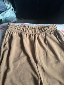 Wide leg Brown Trouser