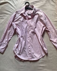 Pink Button-Up Shirt