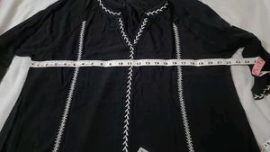 black kurti top