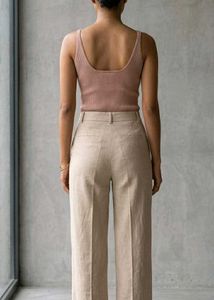 Ribbed V-Neck Tank Top