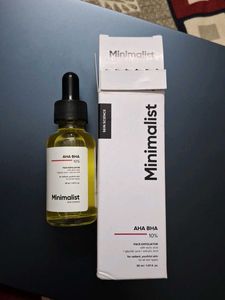 Minimalist AHA BHA 10% Face Exfoliator