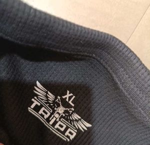 Tripr Black Polo T-Shirt, XL size