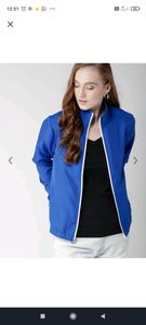 Vibrant Blue Track Jacket