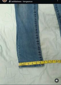 Classic Light Wash Denim Jeans