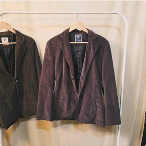 Corduroy Blazer