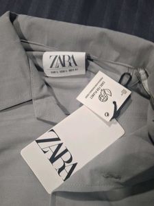ZARA men's half sleeved causal button up