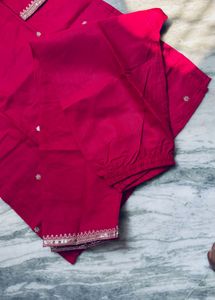 Beautiful Pink Kurta Set with Intricate Embroidery